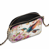 Shineful Hummingbird's Garden Leather Crossbody Bag