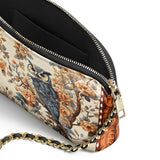 Shineful Imperial Owl Leather Crossbody Bag