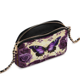 Shineful Antique Elegance Leather Crossbody Bag