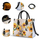 Shineful Radiant Sunflora Leather Bag