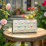 Shineful Dragonfly Garden Leather Wallet