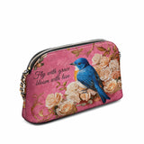 Shineful Bluebird Elegance Leather Crossbody Bag