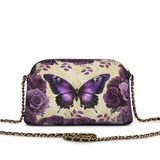 Shineful Antique Elegance Leather Crossbody Bag