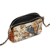 Shineful Imperial Owl Leather Crossbody Bag
