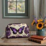 Shineful Antique Elegance Leather Crossbody Bag