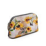 Shineful Radiant Sunflora Leather Crossbody Bag