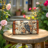 Shineful Imperial Owl Leather Wallet