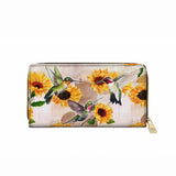 Shineful Radiant Sunflora Leather Wallet